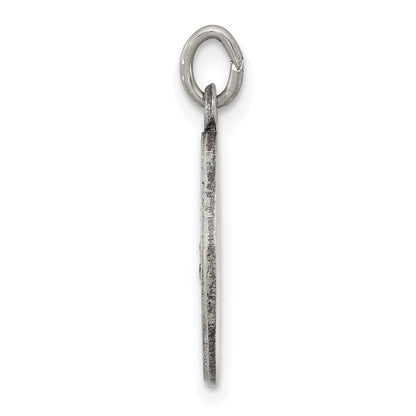 Sterlingsilber Antikisiert Schutzengel Engel Medaille