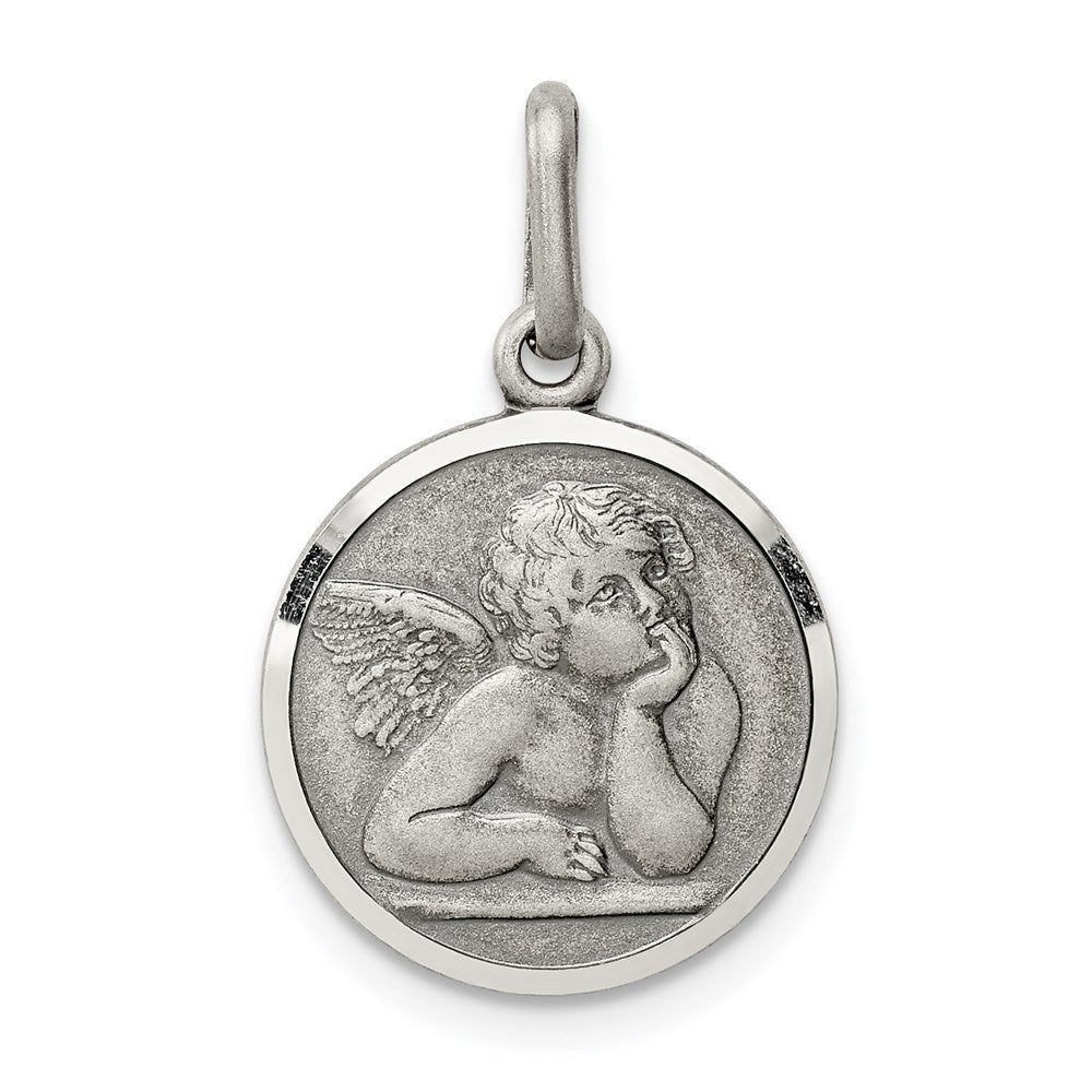 Sterlingsilber Antikisiert Raphael Engel Charm