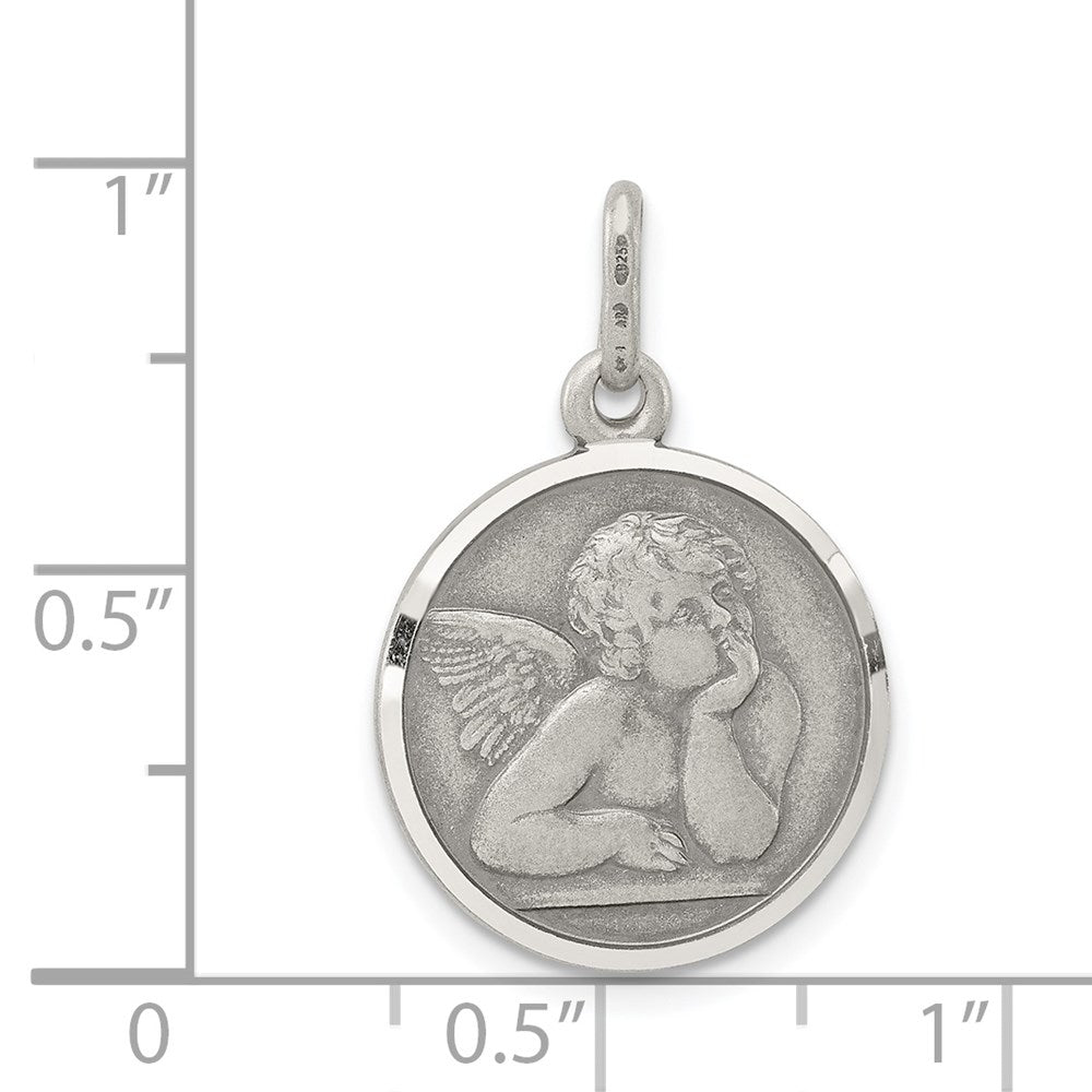 Sterlingsilber Antikisiert Raphael Engel Charm