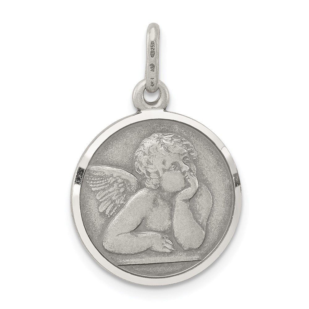 Sterlingsilber Antikisiert Raphael Engel Charm