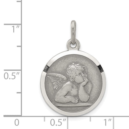 Sterlingsilber Antikisiert Raphael Engel Charm