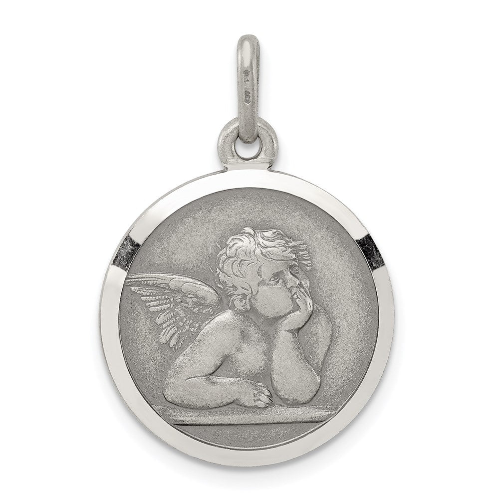 Sterlingsilber Antikisiert Raphael Engel Charm