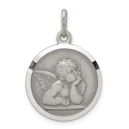 Sterlingsilber Antikisiert Raphael Engel Charm