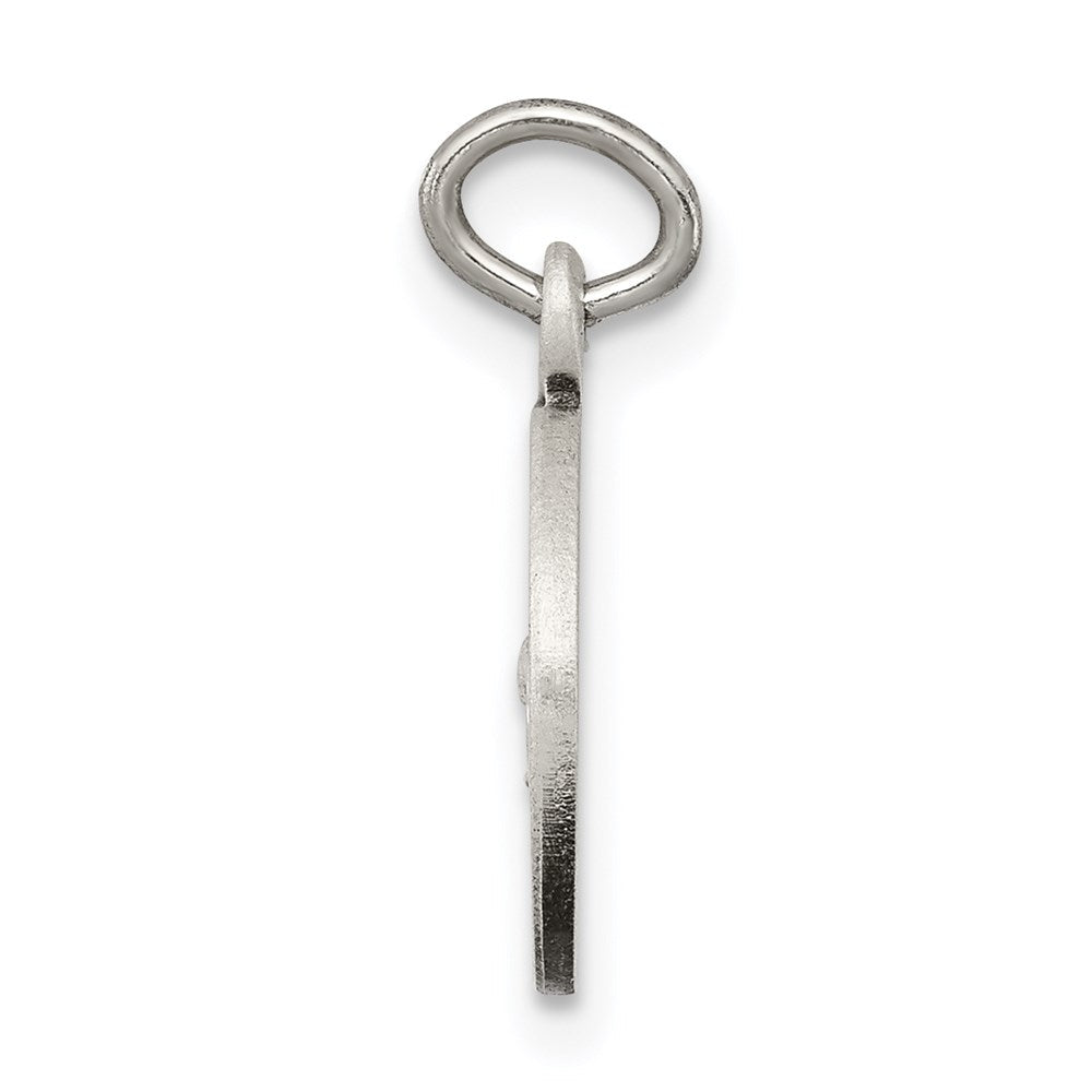 Sterlingsilber Antikisiert Taufe Medaille