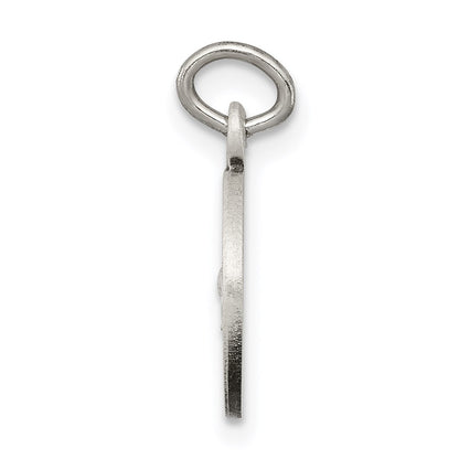Sterlingsilber Antikisiert Taufe Medaille