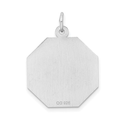 Sterlingsilber Rhodiniert I'll Never Stop Loving You Charm