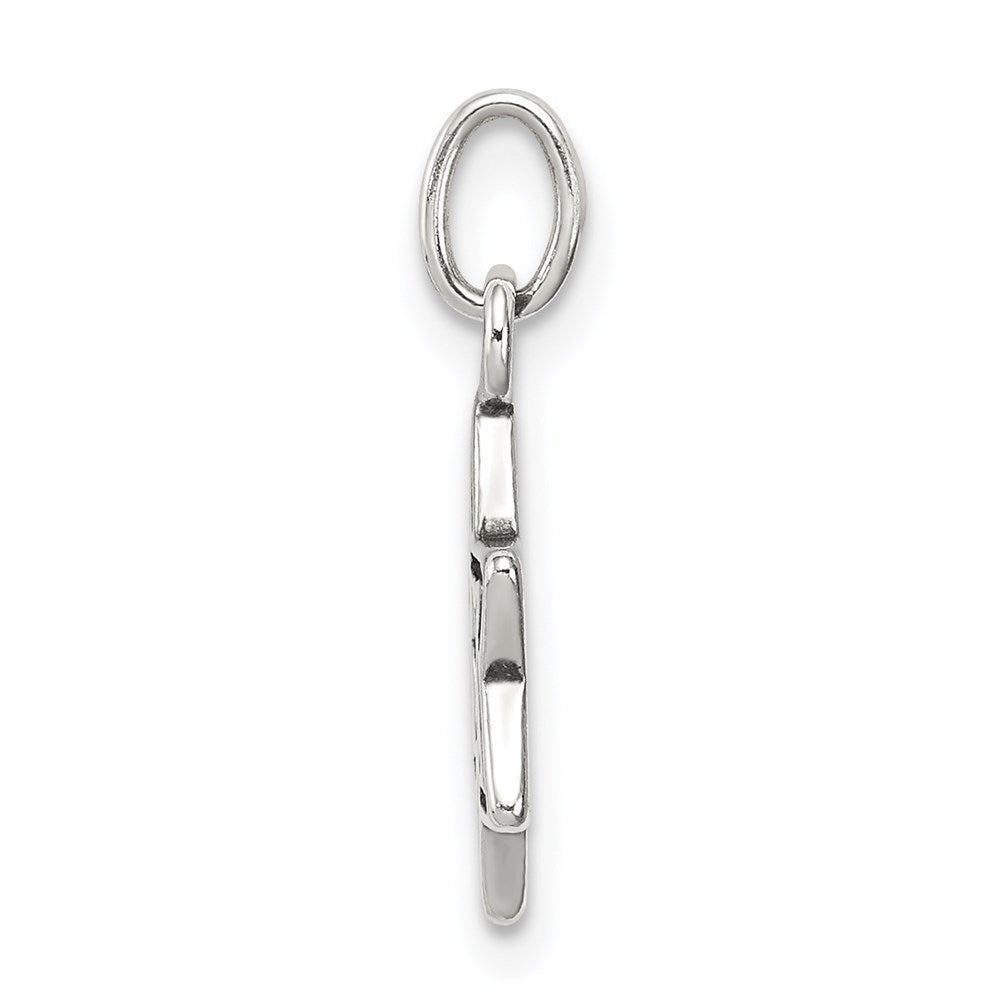 Sterlingsilber Antikisiert Stern Of David Charm
