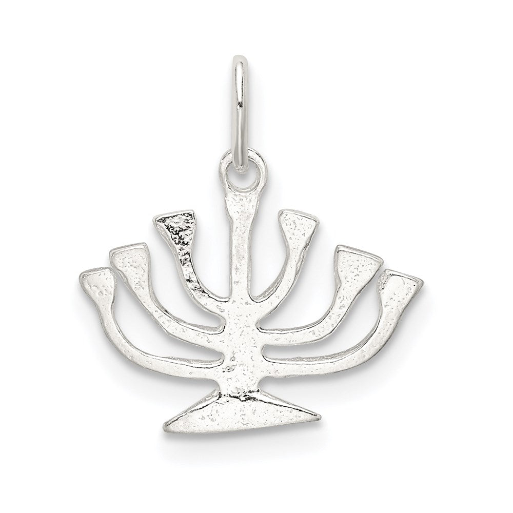 Sterlingsilber Menorah Charm