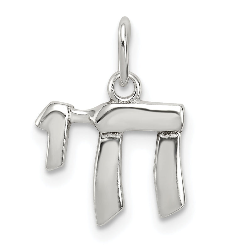 Sterlingsilber Chai Leben Charm