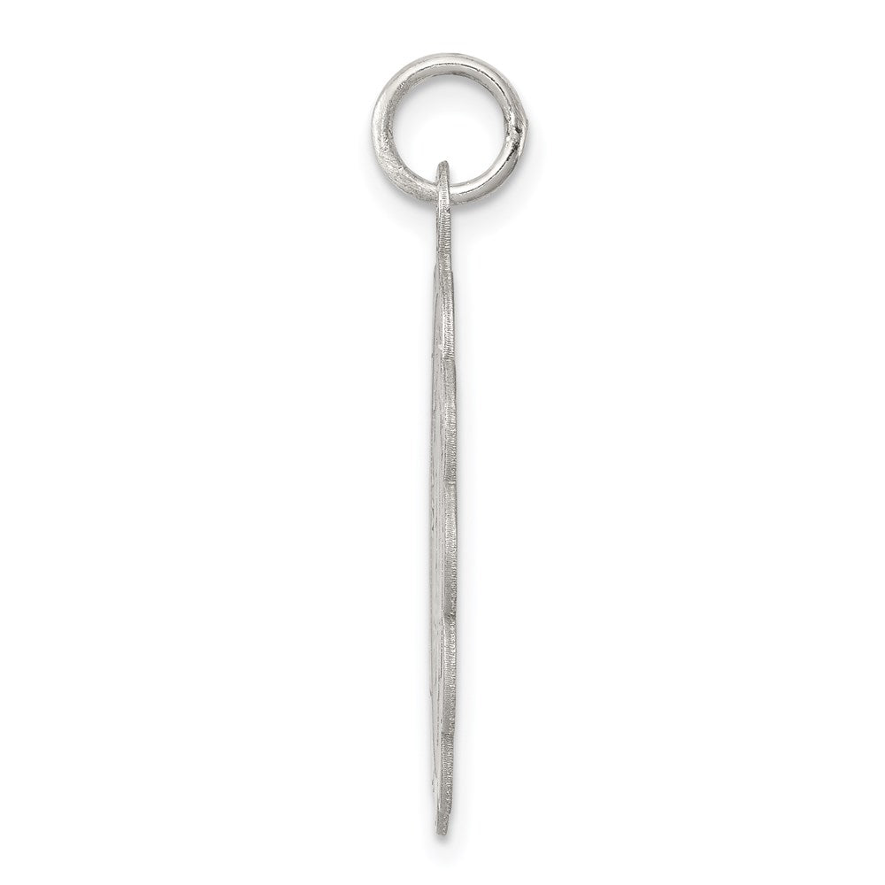 Sterlingsilber Rhodiniert My Firmung Plättchen Charm