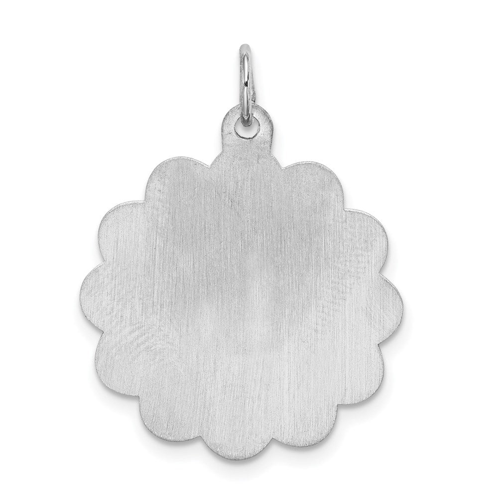 Sterlingsilber Rhodiniert My Firmung Plättchen Charm