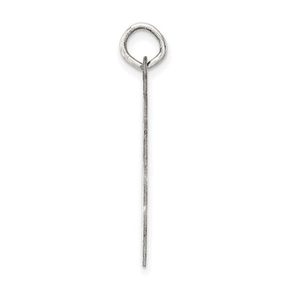 Sterlingsilber Rhodiniert Firmung Plättchen Charm