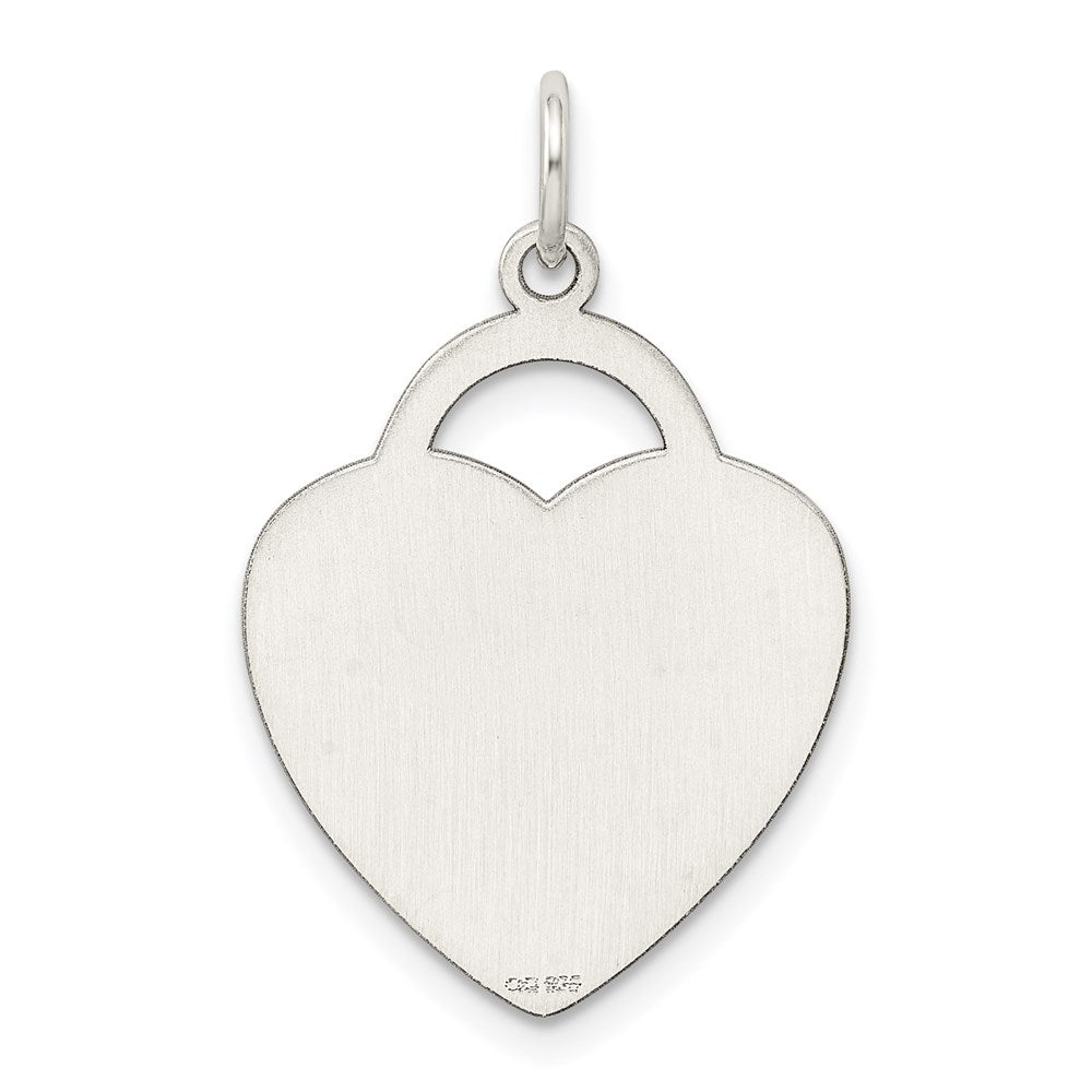 Sterlingsilber Herz Charm