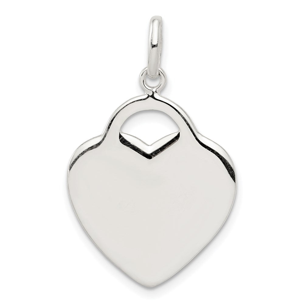 Sterlingsilber Herz Charm