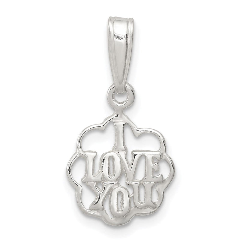 Sterlingsilber I Liebe You Charm