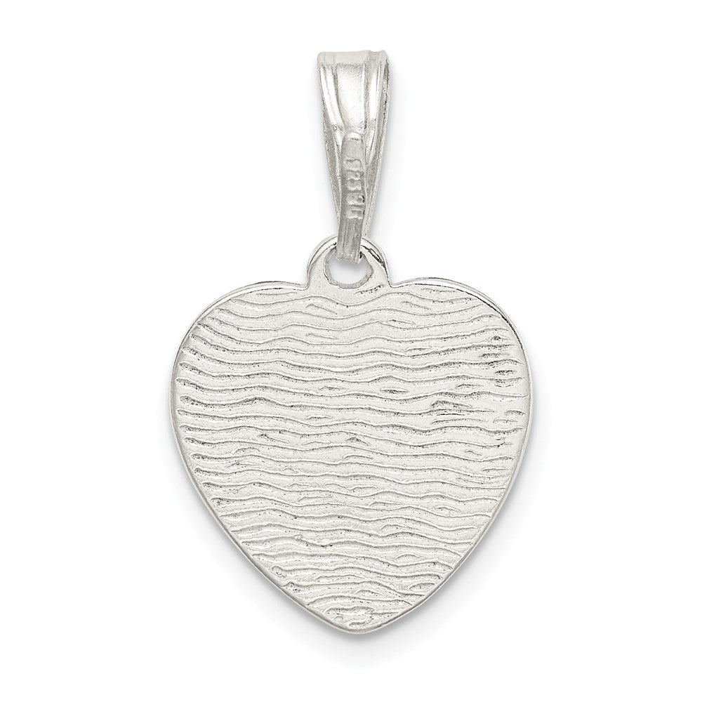 Sterlingsilber Herz Anhänger