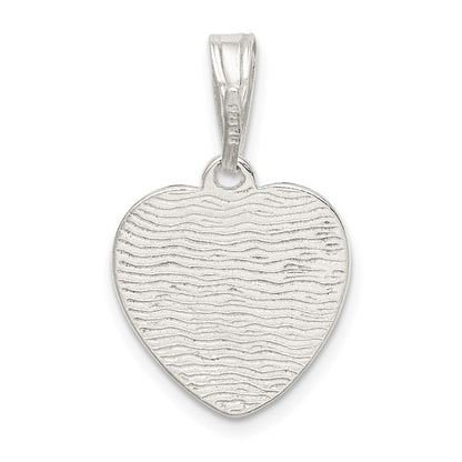 Sterlingsilber Herz Anhänger