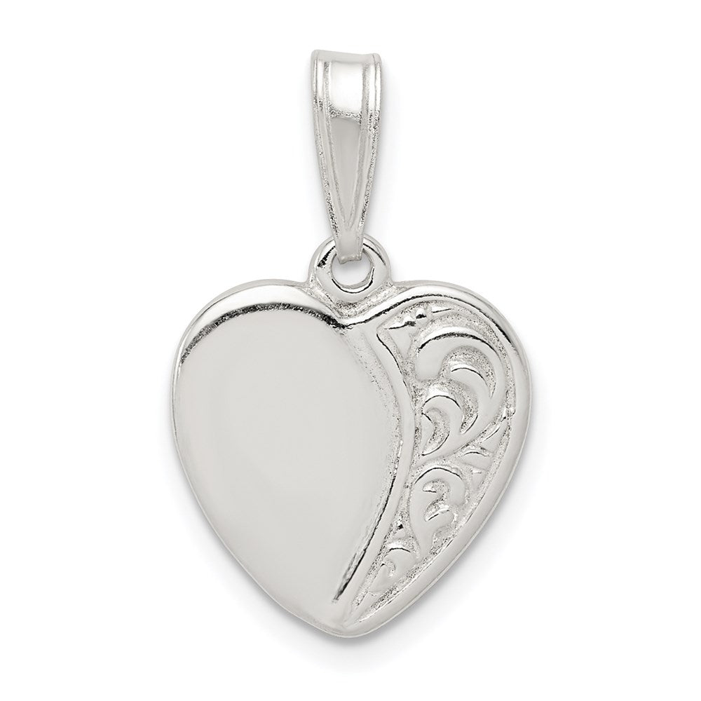 Sterlingsilber Herz Anhänger