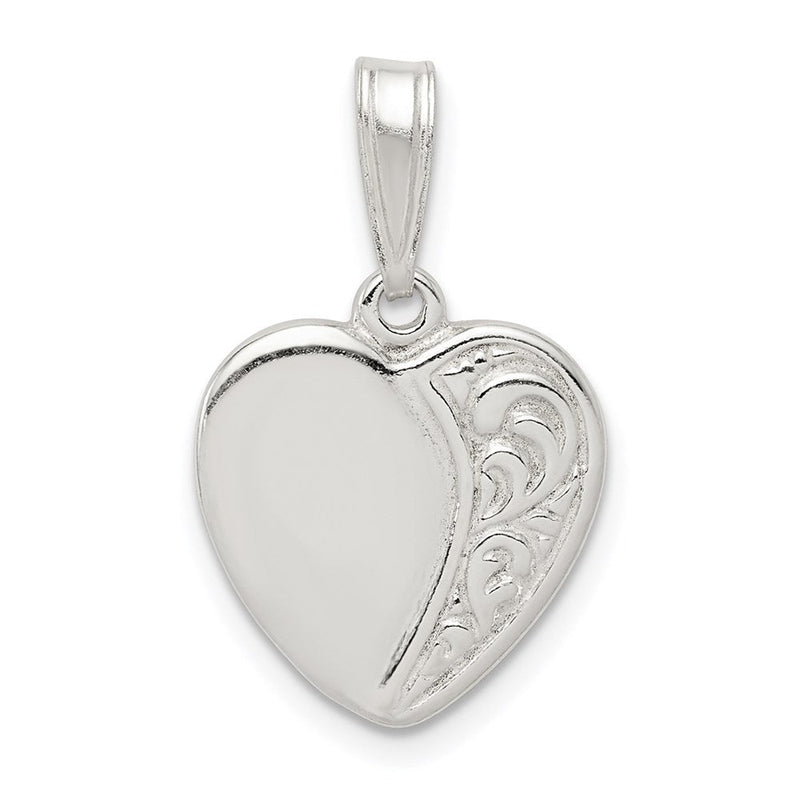 Sterlingsilber Herz Anhänger