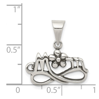 Sterlingsilber Antikisiert Mama Charm