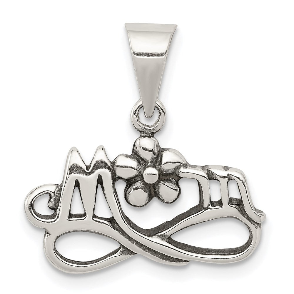 Sterlingsilber Antikisiert Mama Charm