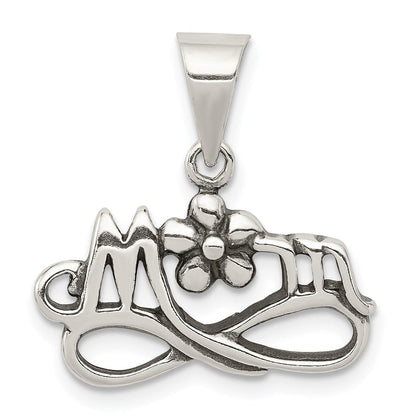 Sterlingsilber Antikisiert Mama Charm