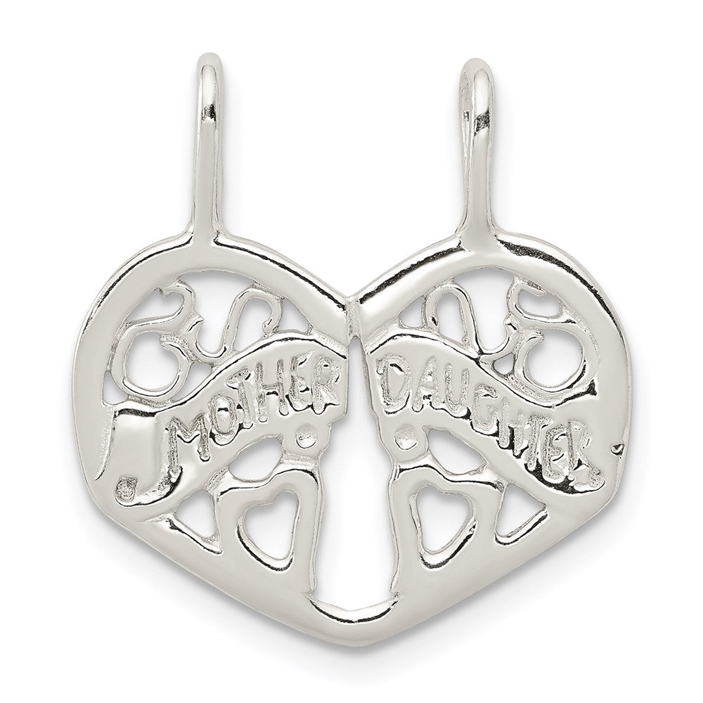 Sterlingsilber Mutter/daughter Break Apart Charm