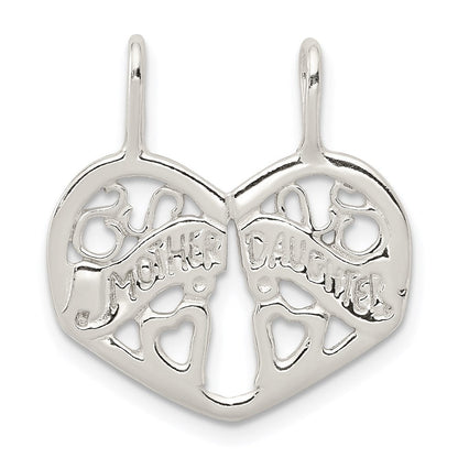 Sterlingsilber Mutter/daughter Break Apart Charm