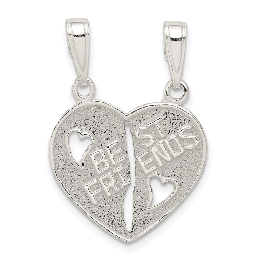 Sterlingsilber Beste Friends Break Apart Herz