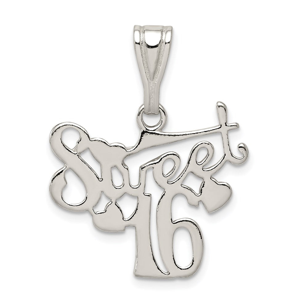 Sterlingsilber Süß 16 Anhänger