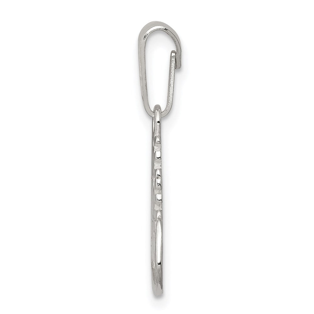 Sterlingsilber Leben, Liebe, Lachen Anhänger