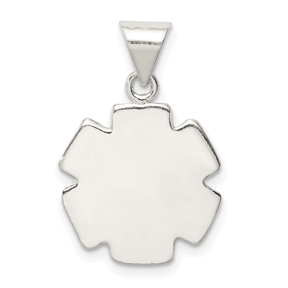 Sterlingsilber Emailliert Medizinisch Charm