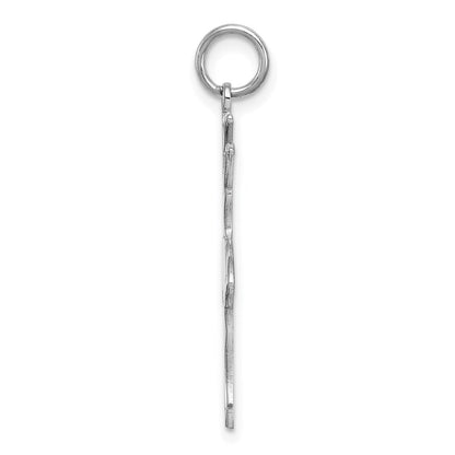 Sterlingsilber Rhodiniert Ballerina Poliert Charm