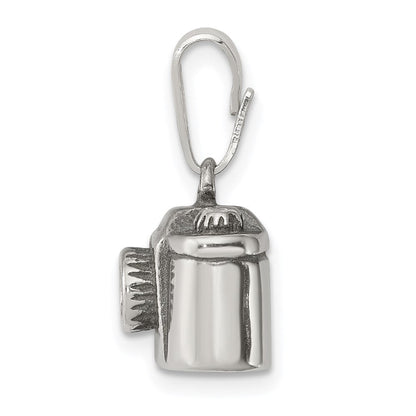Sterlingsilber Antikisiert Kamera Charm