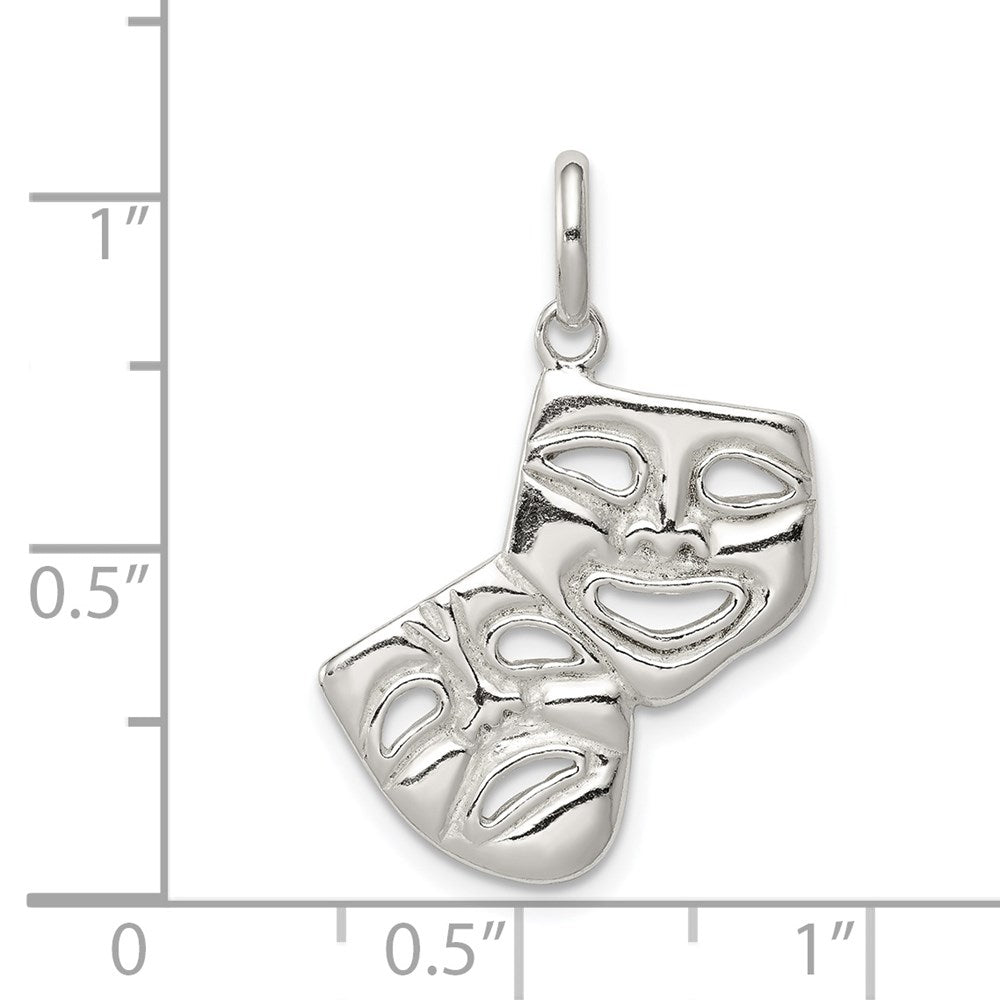 Sterlingsilber Comedy/tragedy Charm