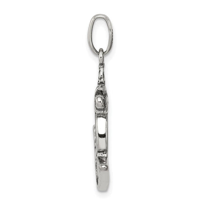 Sterlingsilber Antikisiert Sleigh Charm