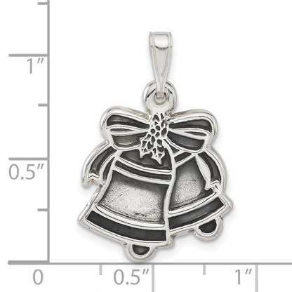 Sterlingsilber Antikisiert Bells Charm