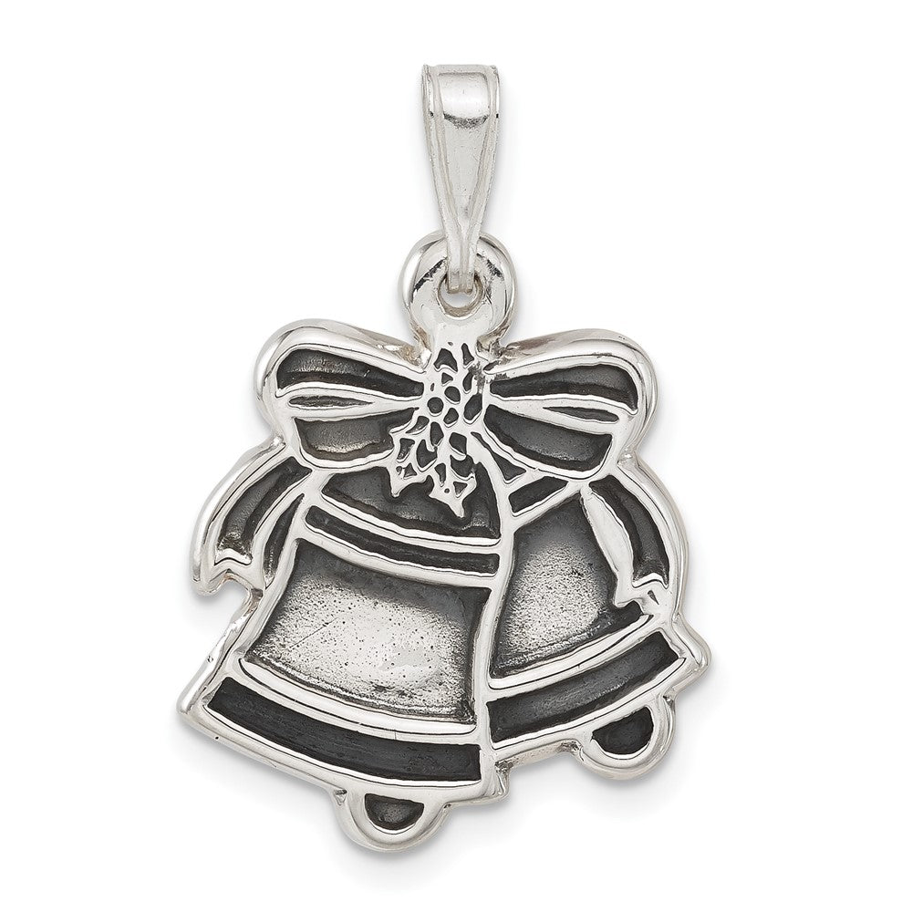 Sterlingsilber Antikisiert Bells Charm