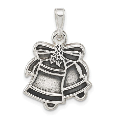 Sterlingsilber Antikisiert Bells Charm