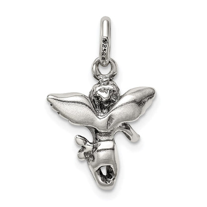 Sterlingsilber Antikisiert Engel Charm