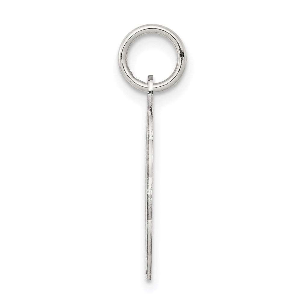 Sterlingsilber Rhodiniert St. Christopher Medaille Charm