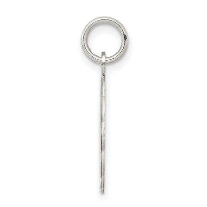 Sterlingsilber Rhodiniert St. Christopher Medaille Charm
