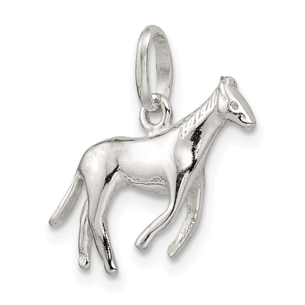 Sterlingsilber Pferd Charm