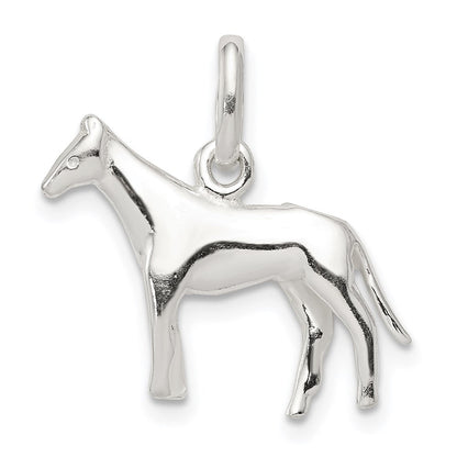 Sterlingsilber Pferd Charm
