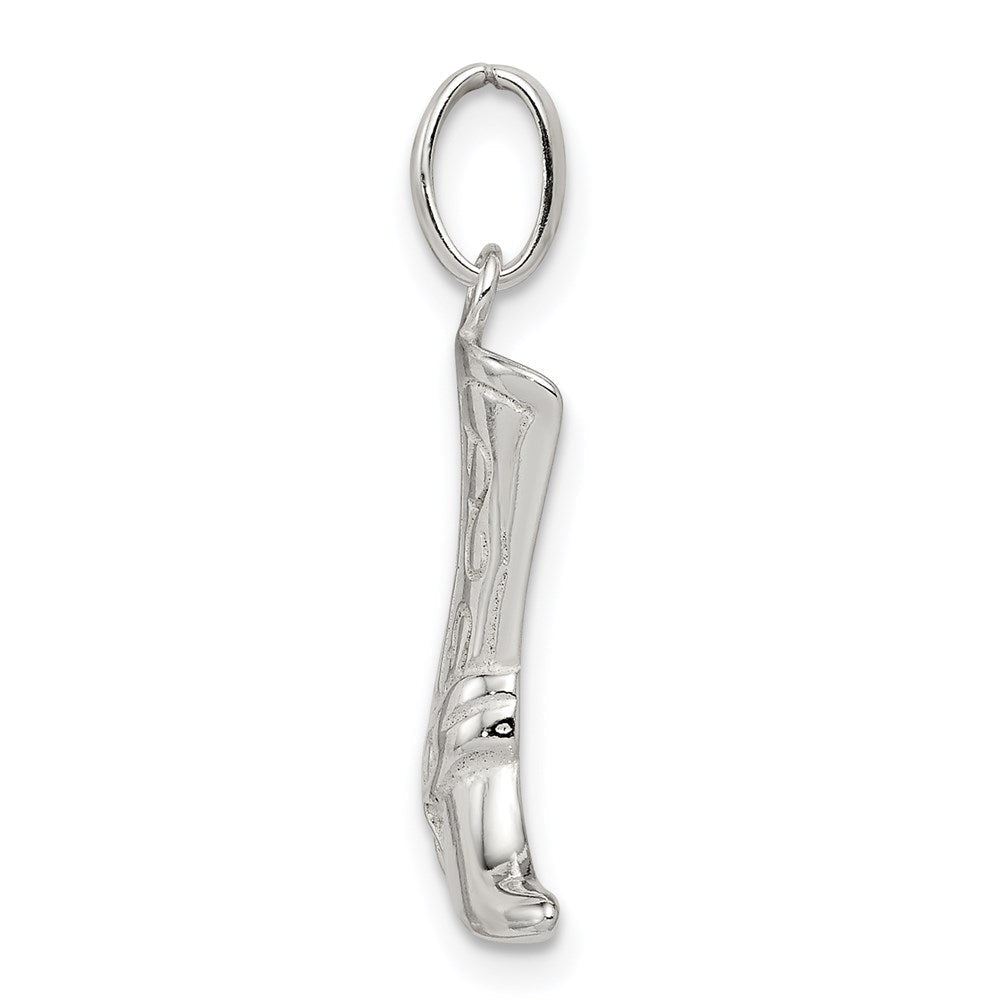 Sterlingsilber Cowboy Boot Charm