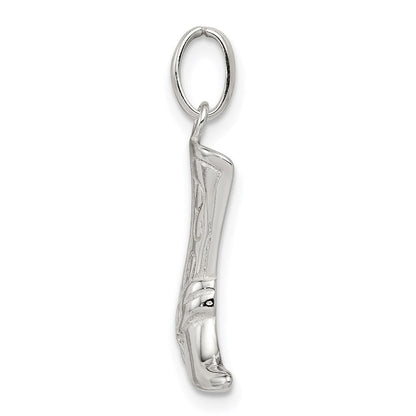 Sterlingsilber Cowboy Boot Charm