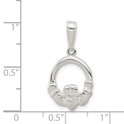 Sterlingsilber Claddagh Charm