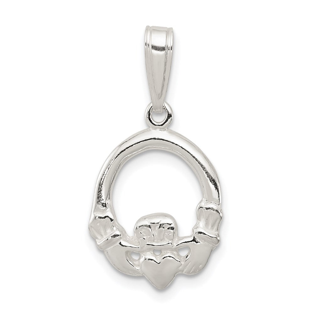 Sterlingsilber Claddagh Charm