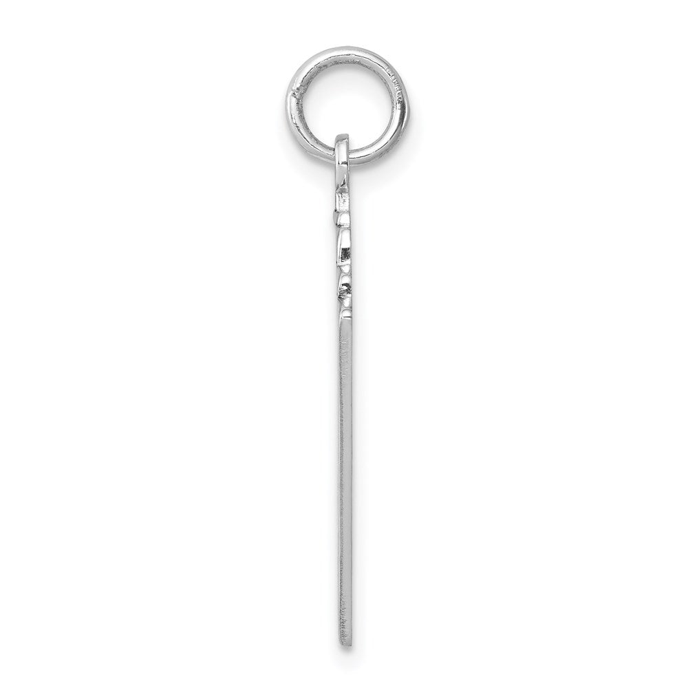 Sterlingsilber Rhodiniert Playing Cards Poliert Charm