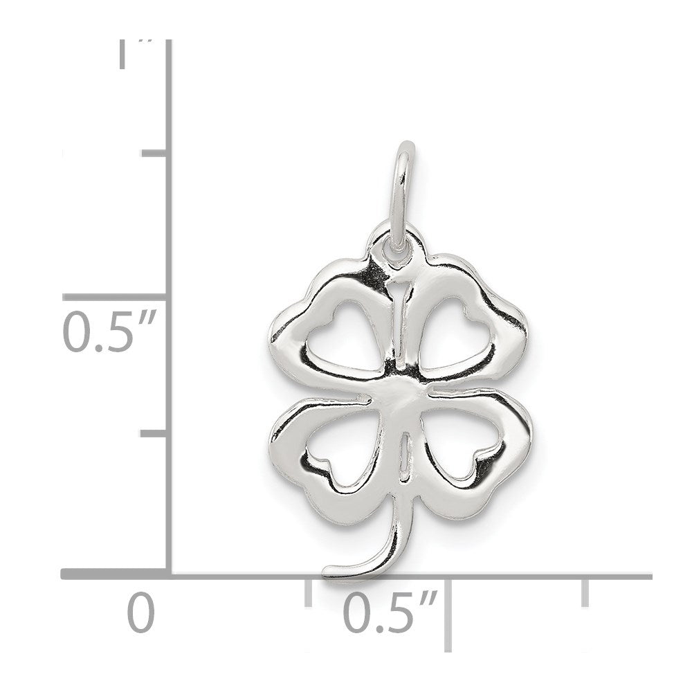 Sterlingsilber 4-leaf Klee Charm